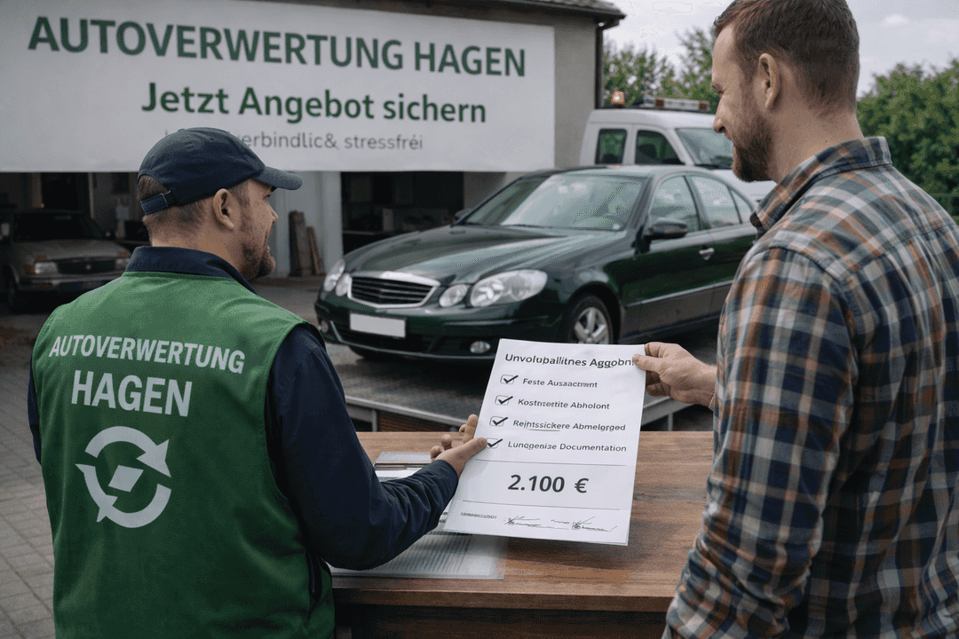 Jetzt Angebot sichern – Ihr direkter Einstieg in die Autoverwertung Haltern am See